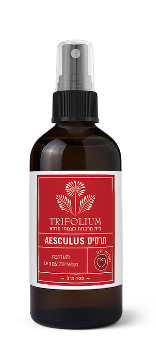 תרסיס Aesculus שימוש חיצוני